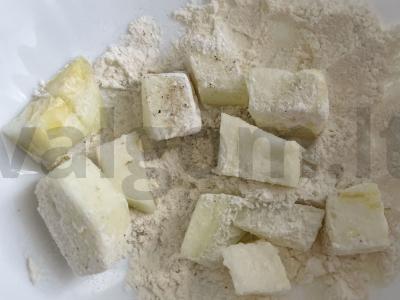 Salotas „Paslėptas cukinija“ Žingsnis 2