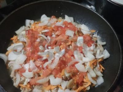 Padažas su mėsa ir grybais Žingsnis 3