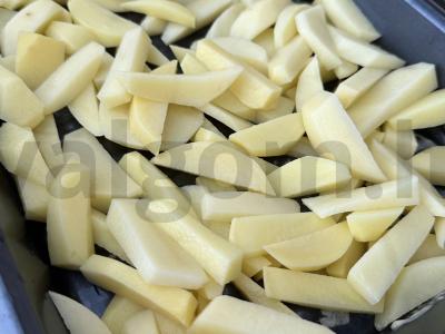 Daržovių apkepas su majonezu ir raudonuoju svogūnu Žingsnis 1