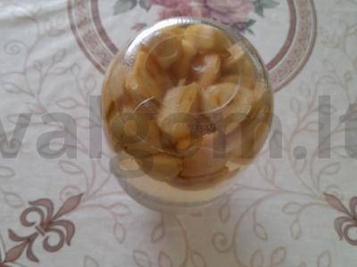 Obuolių kompotas su sodriu skoniu žiemai Žingsnis 7