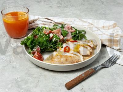 Kalakutienos filė su kardamonu ir muskato riešutu pagrindine nuotrauka