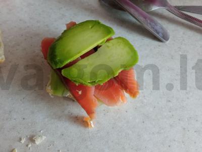 Užkandžių kanapė šventei Žingsnis 3