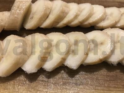 Banano ir meliono sorbetas Žingsnis 2