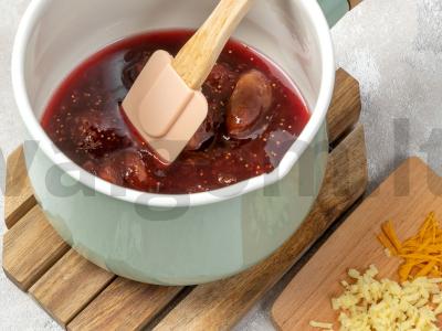 Figų džemas su apelsinu ir imbieru Žingsnis 1