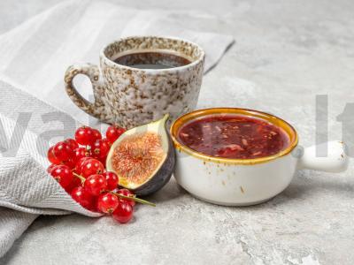 Figų džemas su apelsinu ir imbieru pagrindine nuotrauka