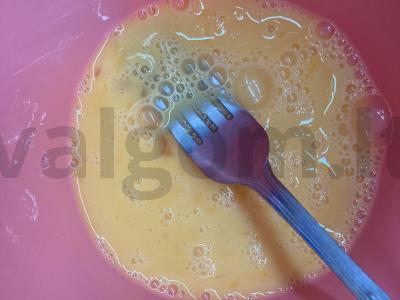 Užkandis „Vafliai su mėsa“ Žingsnis 2