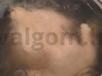 Sriuba su vermišeliais Žingsnis 1