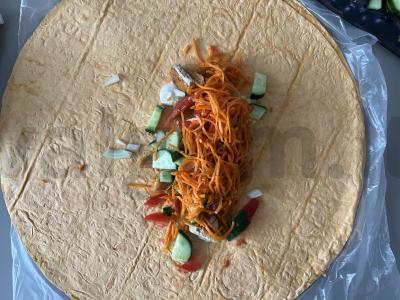 Sotūs ir skanūs šašlykai sūriame lavaše Žingsnis 4