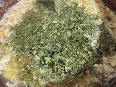 Vištienos ir daržovių sriuba su makaronais Žingsnis 6