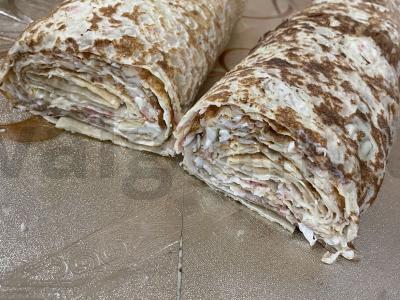 Tortilija su lavašu pagrindine nuotrauka