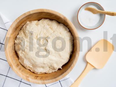 Kvietiniai bandelės su kalakutienos filė Žingsnis 2