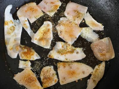 Cezario salotas su vištiena Žingsnis 3