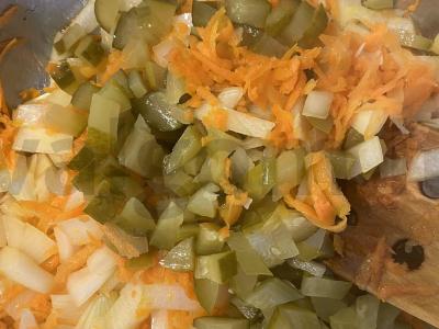 Sūrytas sriuba su jautienos kaulu Žingsnis 3