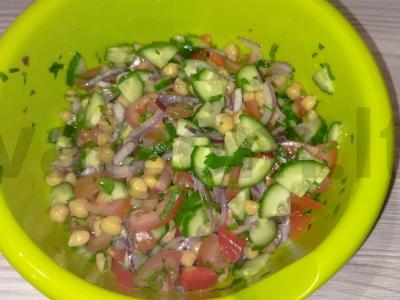 Salotos su avinžirniais „Vasaros“ Žingsnis 3