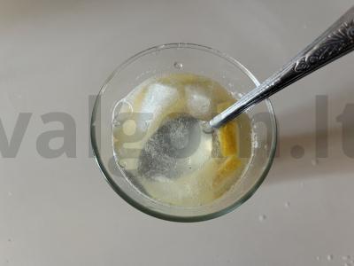 Namų limonadas su ledu ir citrinos karamele Žingsnis 3