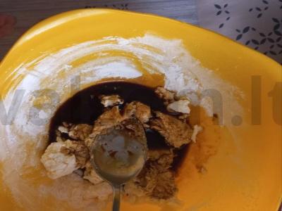 Kepiniai „Kavos pupelės“ Žingsnis 2