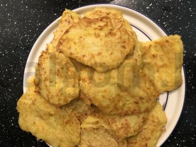 Daržovių blynai iš moliūgo Žingsnis 8