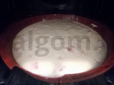 Cukinijų pyragas su dešra Žingsnis 3