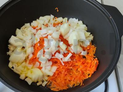 Sultinga grikių košė su daržovėmis Žingsnis 1