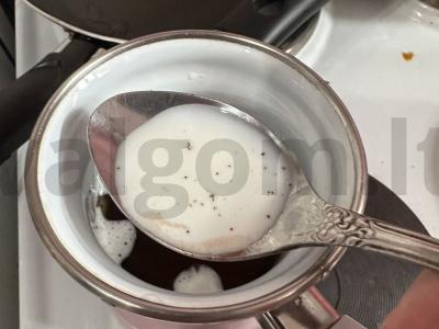 Kakava su kokosų drožlėmis ir zefyrais Žingsnis 2