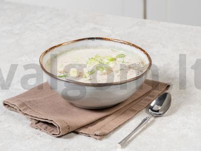 Grybų kreminė sriuba pagrindine nuotrauka