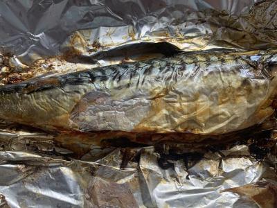 Skumbrė, kepta su daržovėmis Žingsnis 5