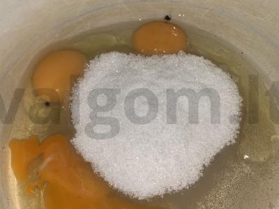 Šokoladinis kremas tortams Žingsnis 1