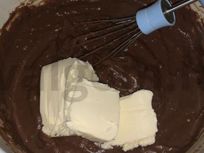 Šokoladinis kremas tortams Žingsnis 5