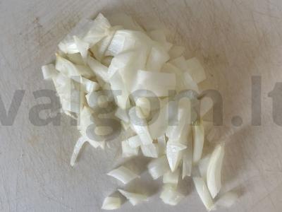 Lašiniai su makaronais Žingsnis 2