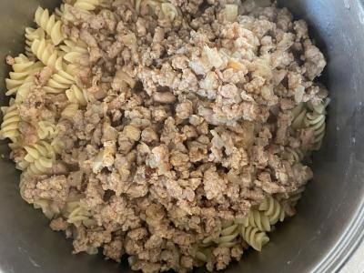 Lašiniai su makaronais Žingsnis 7