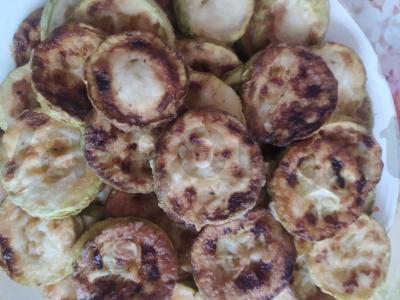 Kepti cukinijos Žingsnis 4