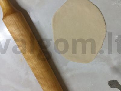 Kvapnios bandelės su obuoliais pagal mamos receptą Žingsnis 3