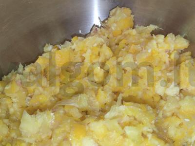 Biudžetinis apelsinų džemas Žingsnis 1