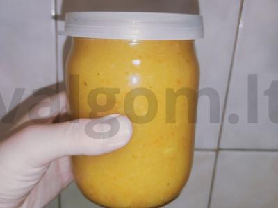 Biudžetinis apelsinų džemas Žingsnis 3