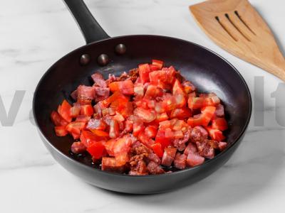 Makaronai su dešra orkaitėje Žingsnis 4