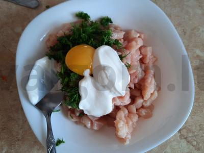 Vištienos kotletai su česnaku Žingsnis 3