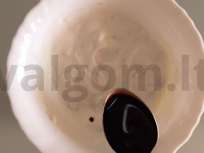 Grietinės-sojų padažas mėsos ir žuvies patiekalams Žingsnis 4