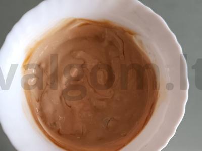 Grietinės-sojų padažas mėsos ir žuvies patiekalams pagrindine nuotrauka