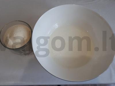 Mano su kakava ir cukraus pakaitalu Žingsnis 1