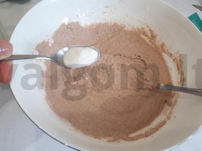 Mano su kakava ir cukraus pakaitalu Žingsnis 4