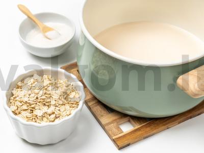 Košė su tirpintu pienu Žingsnis 1