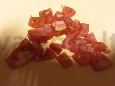 Salotas su pomidoru ir nacho Žingsnis 2