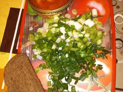 Studentų sumuštinis su rugine duona ir silkėmis Žingsnis 2