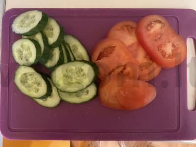 Namų burgeriai su sultinga kotlete elektriniame grilyje Žingsnis 6