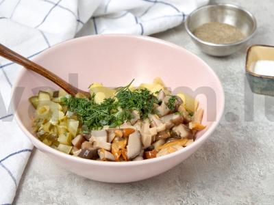 Vegetariškas salotas „Kaimiškas“ Žingsnis 2