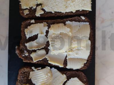 Šventinis sumuštinis su žuvimi Žingsnis 1