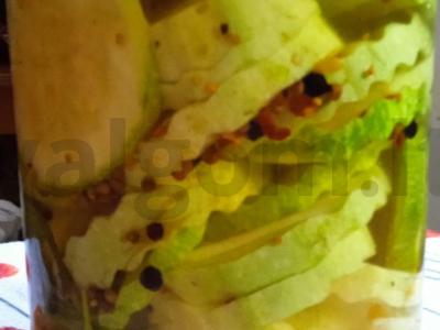 Marinuoti cukinijos Žingsnis 4