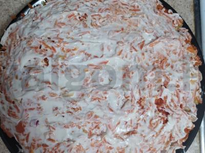 Sluoksniuotas salotas „Po šuba“ su silke Žingsnis 3