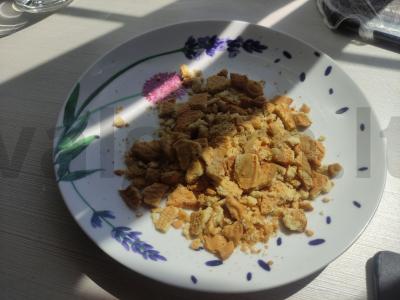 Švelnus desertas stiklinėje su mango ir raugintu pienu Žingsnis 3