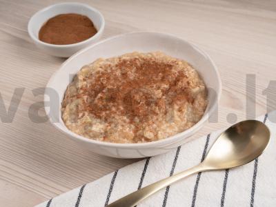 Avižinė košė su obuolių tyre pieno pagrindu Žingsnis 2